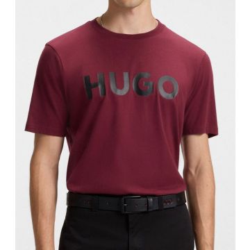 Hugo t-shirt 5050467556 10229761 602 bordowy L