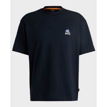 BS t-shirt 50540520 10271357 404 granatowy 