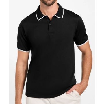 GU polo M5BP20KARS2 JBLK czarny