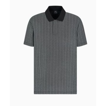 AX polo XM000736 AF10819 FC039 czarny 