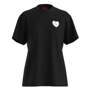 HU t-shirt 50551445 10268981 001 czarny 