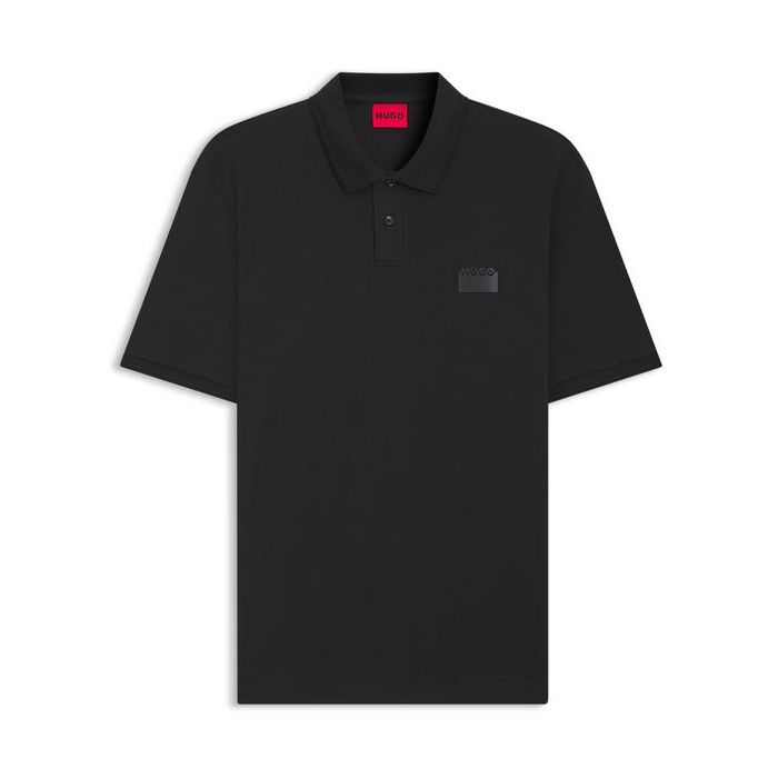 HU polo 50446891 10274863 001 czarny 