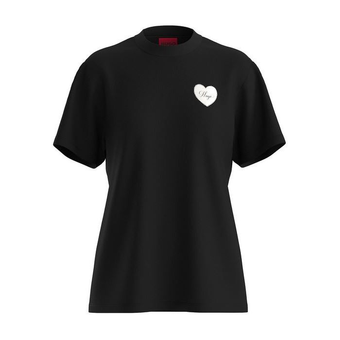 HU t-shirt 50551445 10268981 001 czarny 