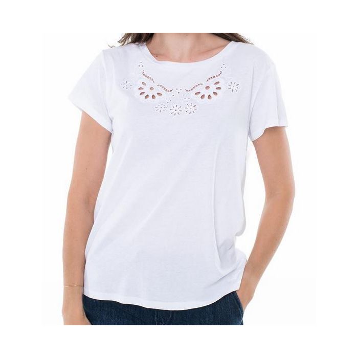 PJ t-shirt PL506115 800 biały